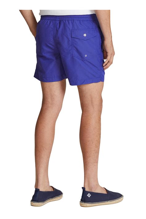 Ralph Lauren Purple Label - Amalfi Classic Copen Blue Swim Trunk