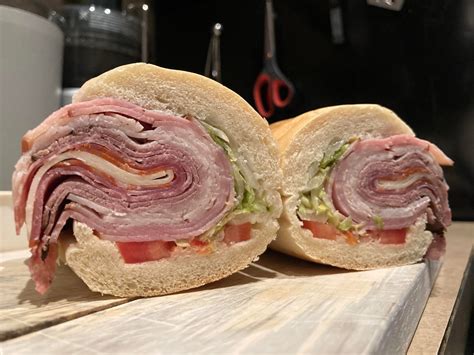 The “J.J. Gargantuan” from Jimmy John’s (no mayo) | Jimmy johns, Food ...