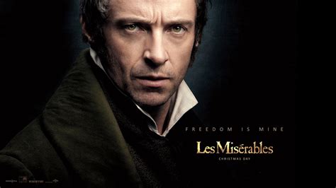 Les Miserables Character Poster Featuring Hugh Jackman