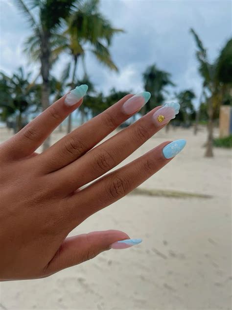 Summer nail inspo | Summer nails, Beachy nails, Cruise nails