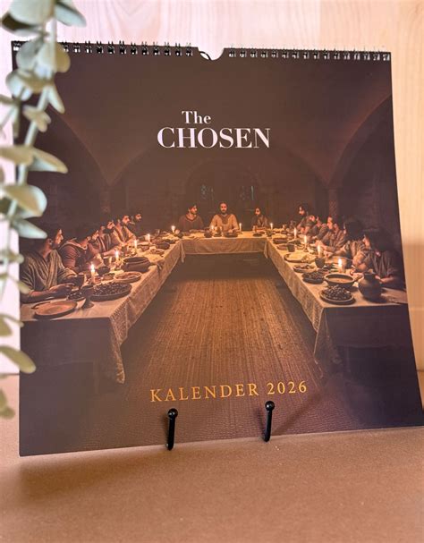 The Chosen Kalender 2026 - sofalich.de x parable store - merch and more