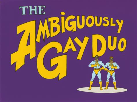 The Time Has Come: AMBIGUOUSLY GAY DUO Merchandise! | 13th Dimension ...