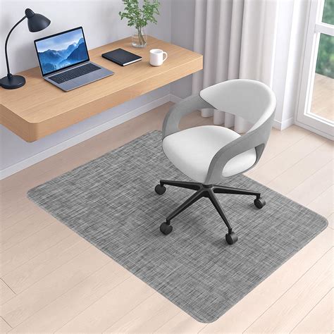 BesWin Office Chair Mat for Hard Floors, 36" x 48" Heavy Duty Desk ...