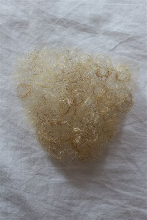 Professional Quality Fine Lace Blonde Human Hair Pubic Hair - Etsy UK