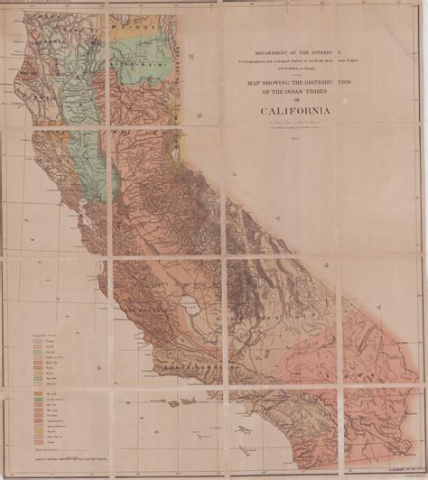 California Indian Map