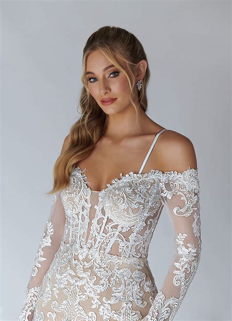 Azazie Solaris Diamond White Nude A-Line V-Neck Sequins Tulle Dress ...