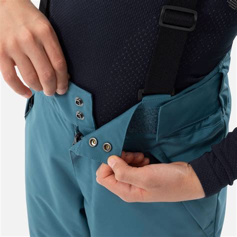 Kids’ Warm and Waterproof Ski Pants - Ski 500 Adjustable Straps - Slate ...