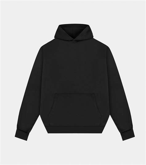 ORGANIC HOODIE BLACK - STUDIOS TC