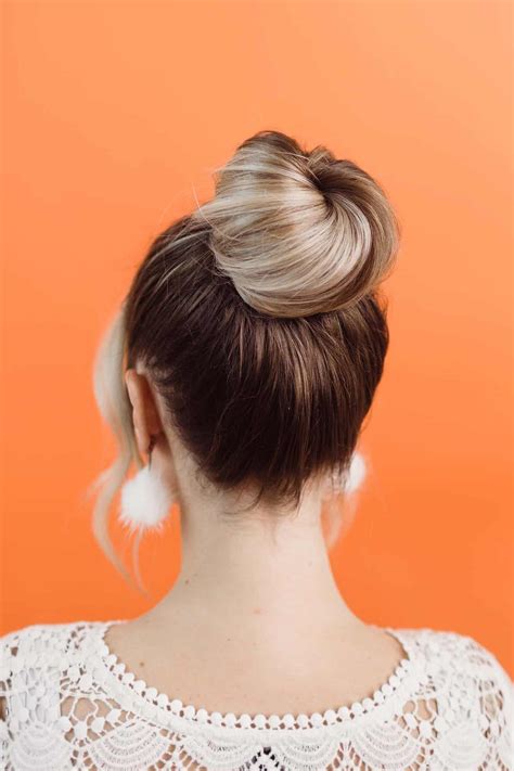 Donut Bun Hair