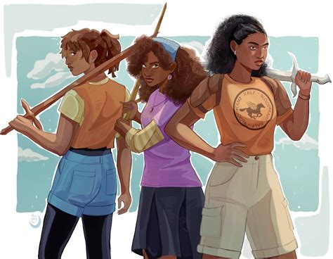 @theonlysei : "girls with swords" (piper mclean, hazel levesque ...