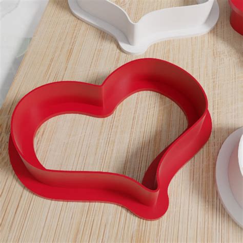 Heart Shape Cookie Cutter Set. Multiple Sizes and Colors. Matches Our ...