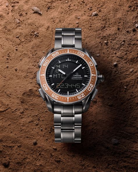 OMEGA’s latest space watch can track times on the red planet | SNAP TASTE