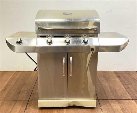 Lot - Char-Broil Commercial Infared Stainless BBQ Grill