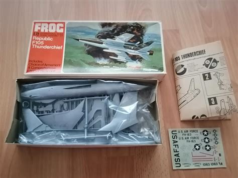 Republic F105 Thunderchief 1:72 Frog (1969) RARITA | Aukro