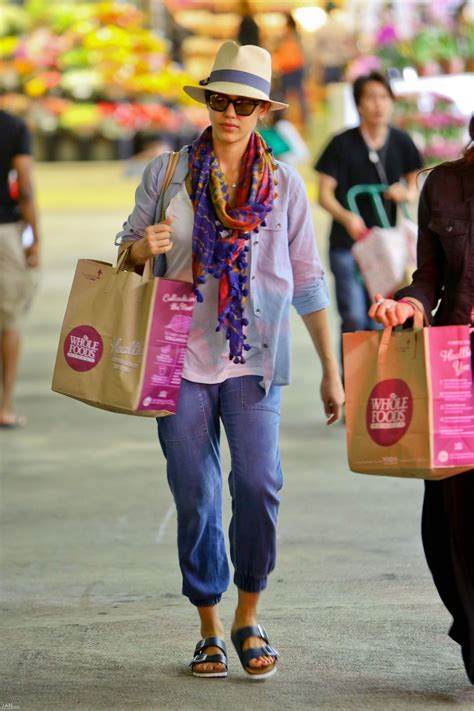 Jessica Alba Shopping at Whole Foods in Beverly Hills - June 2014 ...