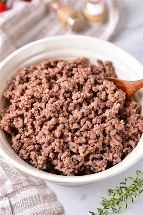 How To Cook Ground Beef Temperature