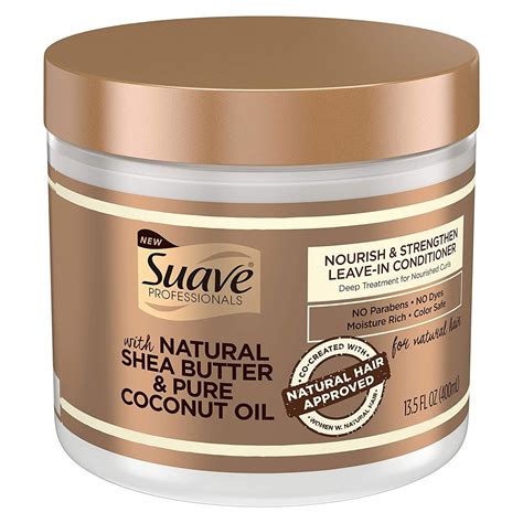 Suave Professionals Nourish & Strengthen Leave-in Conditioner with Shea ...