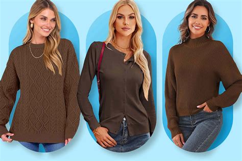 If a Chocolate Brown Sweater Isn't on Your Fall Shopping List, These 8 ...
