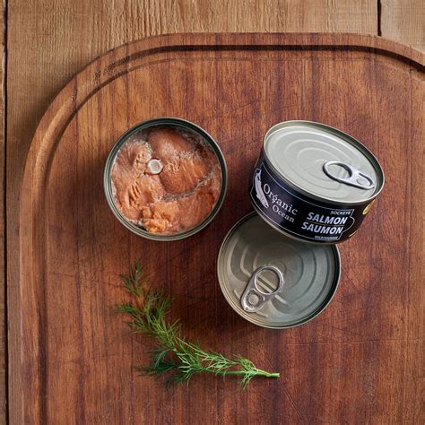 Wild Canned Sockeye Salmon - Sunday Farms