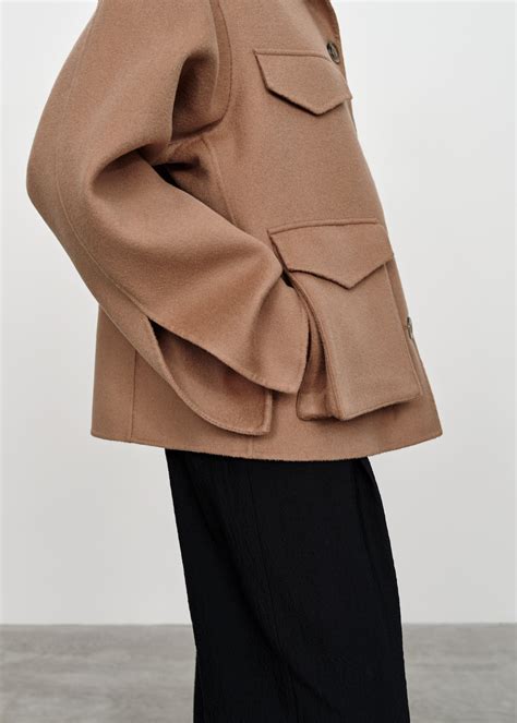 Army doublé jacket camel - 36 | Wool jackets women, Wool jacket, Wool ...