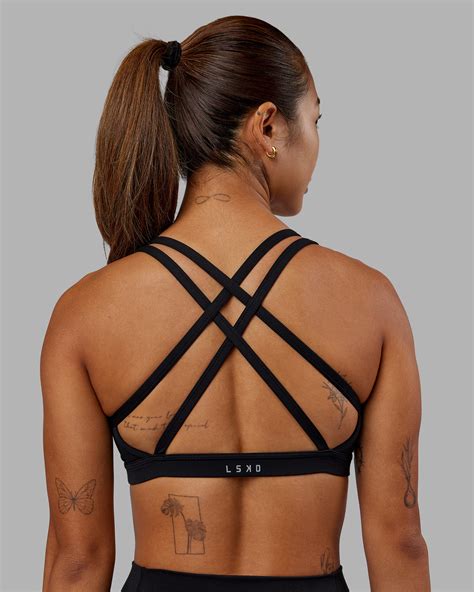 Velocity Sports Bra - Black | LSKD – LSKD US