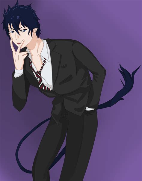 ArtStation - Rin Okumura - Blue Exorcist