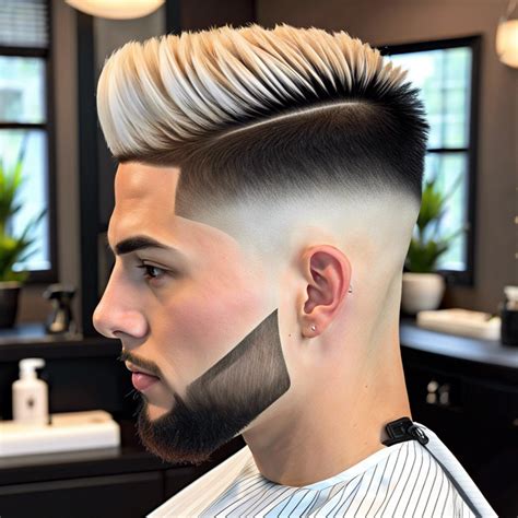 15 Burst Fade with V Ideas for Your Next Hairstyle Upgrade - Burst of Style