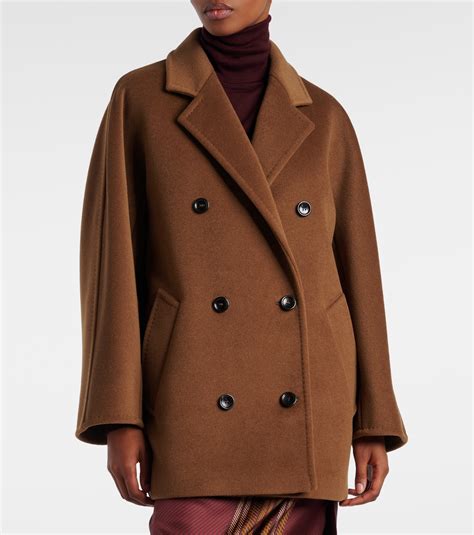 Rebus wool and cashmere coat in brown - Max Mara | Mytheresa