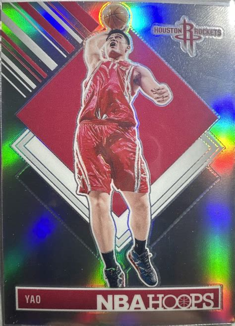 Yao Ming [Silver Prizm Premium] #298 Prices | 2024 Panini NBA Hoops ...
