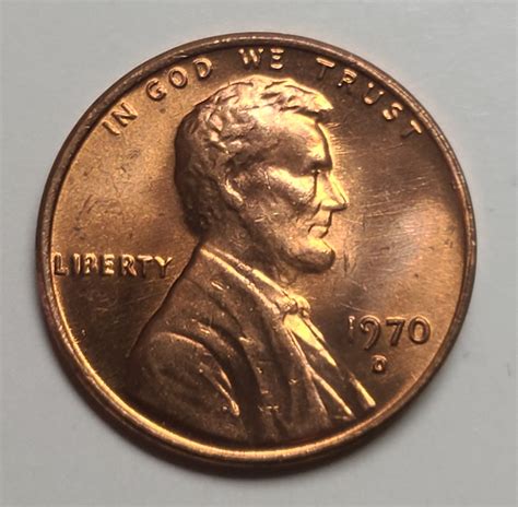 1970-D Lincoln Cent MS-65 (GEM) RED - For Sale, Buy Now Online - Item ...