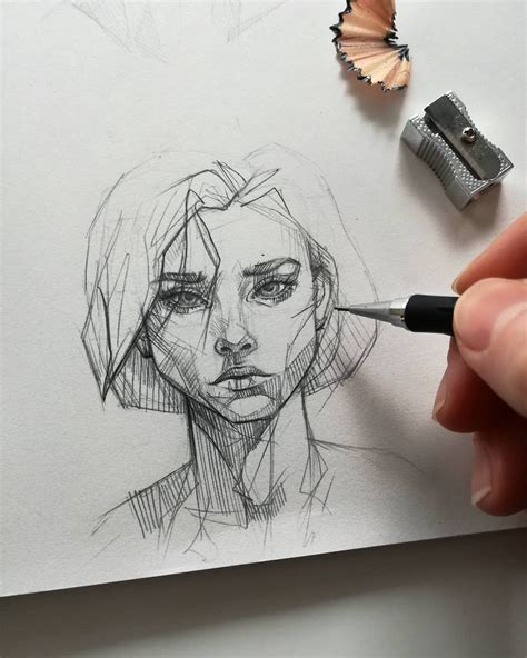 Pencil Sketch Artist Ani Cinski (With images) | Sketches, Art ...