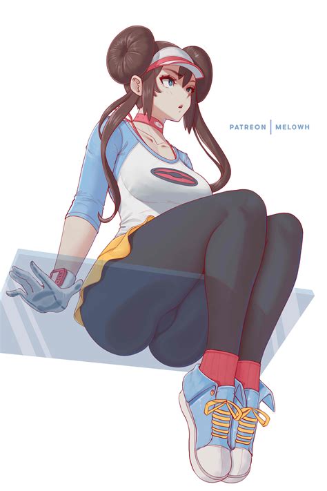 rosa (pokemon and 2 more) drawn by melowh | Danbooru