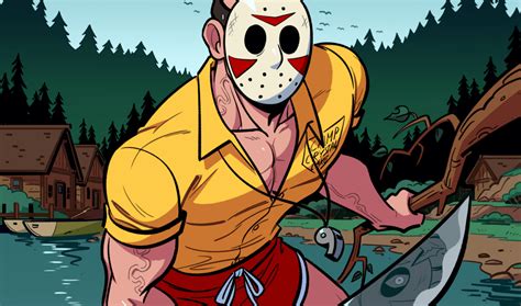 Animator Puts Positive Spin on Jason Voorhees and the 'Friday the 13th ...