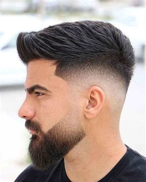 Mid Fade Haircut Men