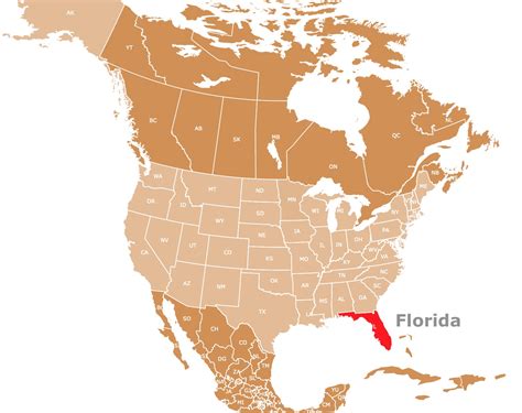 Map of Florida
