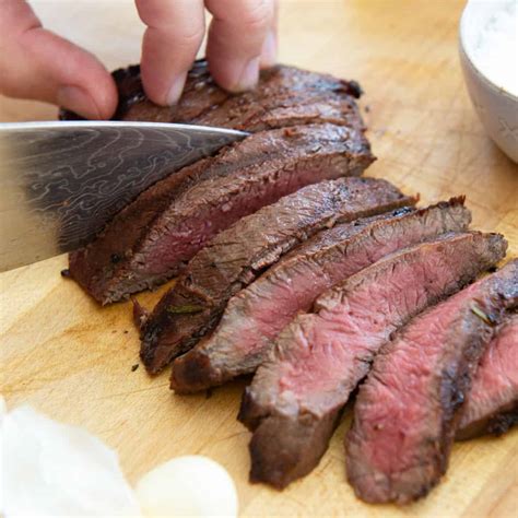 Marinated and Grilled Flat Iron Steak | Recipe Cart | Recipe Cart