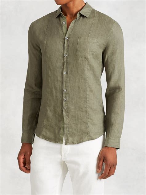 Linen Shirt Male