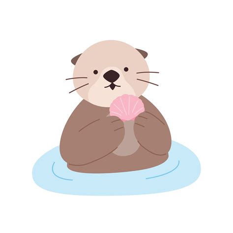 Sea Otter Clip Art