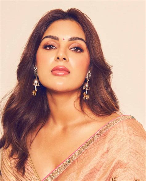 Samyukta Brings Festival Heat In Peachy Traditional Glow