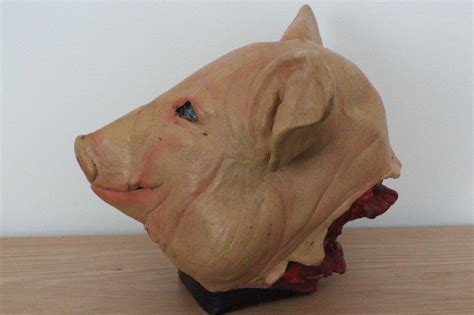 Don Post Studios Pig Head Mask Saw Jigsaw Killer | #4541098635