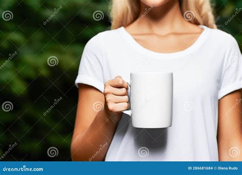 Generative AI Young Woman Stands On A Wooden Bridge With Raised Arms Up ...