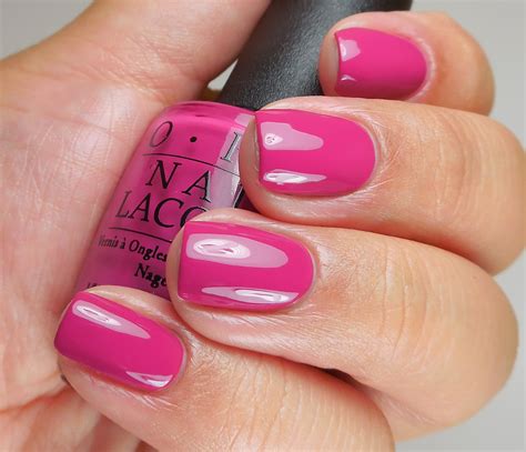 Opi Pink Flamenco Vs Strawberry Margarita