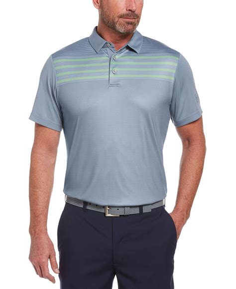 Pga Tour Mens Front-Stripe Golf Polo T-Shirts - Walmart.com