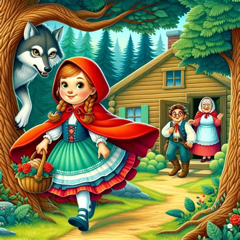 The New Adventures of Little Red Riding Hood | Red riding hood, Red ...