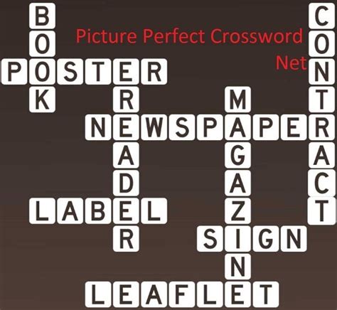 Things to Read - Picture Perfect Crossword