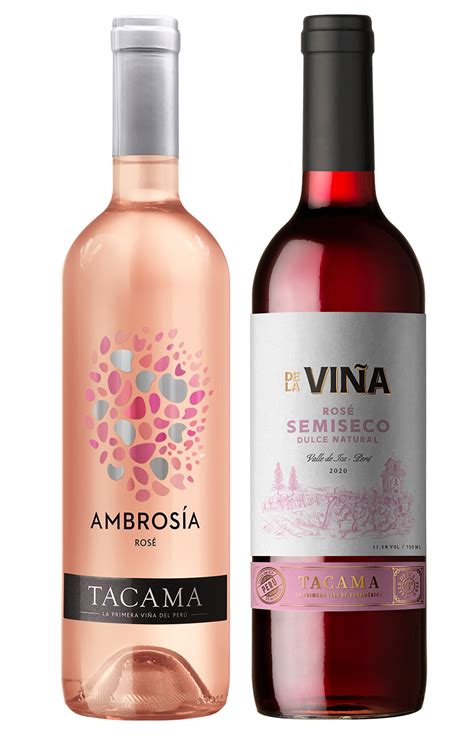 Vino Ambrosia + Rosé Semiseco | Tienda Tacama