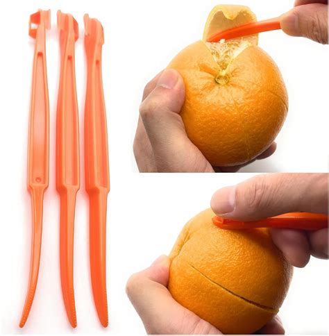 Amazon.com: DaylyFav Orange Peeler Tool, Citrus Peeler for Orange Peeling Orange Opener Slicer ...