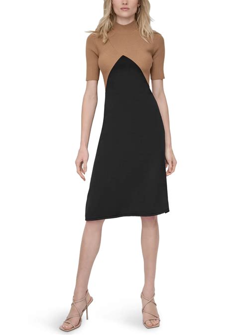 DKNY Women's Mock Neck A-Line Sweater Dress | Belk