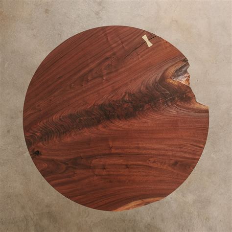 Walnut Cafe Table No. 315 | Elko Hardwoods | Modern Live Edge Furniture ...