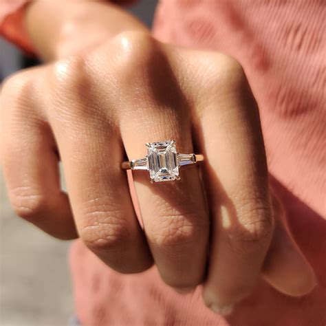 Melania Trump Wedding Ring - 12 Carat Emerald Cut